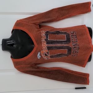 Sexy low cut Denver Broncos shirt